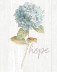 Garden Hydrangea on Wood Hope | Obraz na stenu