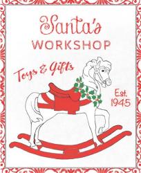 Chalkboard Christmas Signs I on White | Obraz na stenu