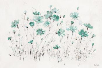Wildflowers I Turquoise | Obraz na stenu