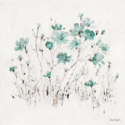 Wildflowers II Turquoise | Obraz na stenu