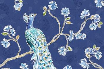 Peacock Allegory I Blue | Obraz na stenu