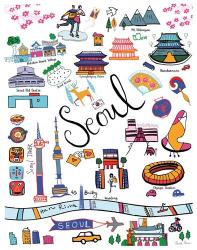 Travel Seoul | Obraz na stenu