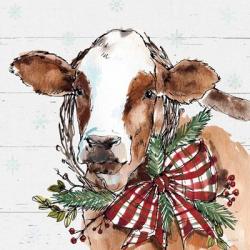 Holiday on the Farm VIII on Gray | Obraz na stenu