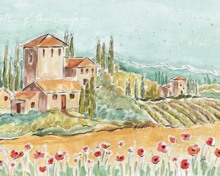 Tuscan Breeze I No Grapes | Obraz na stenu