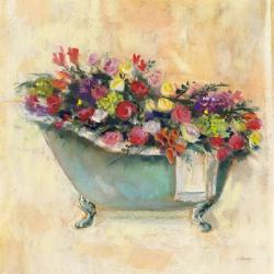 Bathtub Bouquet I | Obraz na stenu