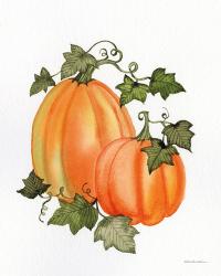 Pumpkin and Vines I | Obraz na stenu