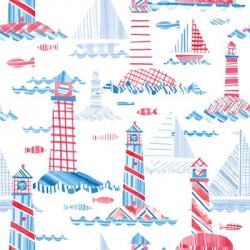 Coastal Americana Pattern VIII | Obraz na stenu