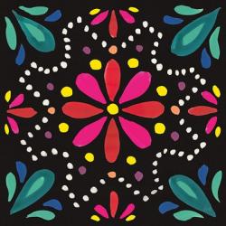 Floral Fiesta Tile II | Obraz na stenu