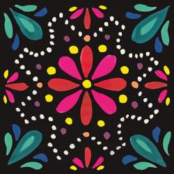 Floral Fiesta Tile II | Obraz na stenu