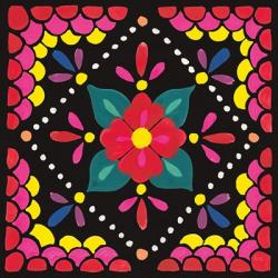 Floral Fiesta Tile IV | Obraz na stenu