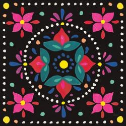 Floral Fiesta Tile VIII | Obraz na stenu