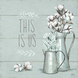 Blessed V Mint This is Us | Obraz na stenu