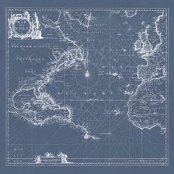Mar del Nort Blueprint | Obraz na stenu