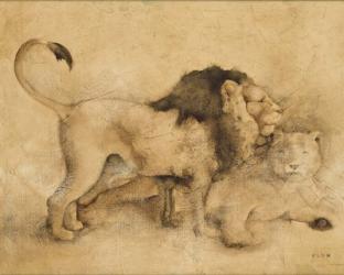Global Lions Light Crop | Obraz na stenu
