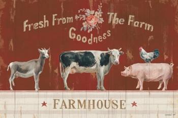 Farm Patchwork II | Obraz na stenu