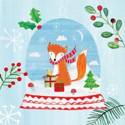 Snow Globe Animals III | Obraz na stenu