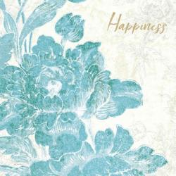 Toile Roses VI Teal Happiness | Obraz na stenu