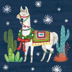 Lovely Llamas V Christmas | Obraz na stenu