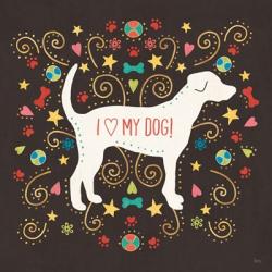 Otomi Dogs II Dark | Obraz na stenu