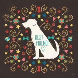 Otomi Dogs III Dark | Obraz na stenu