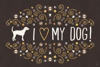 Otomi Dogs I Dark Neutral | Obraz na stenu