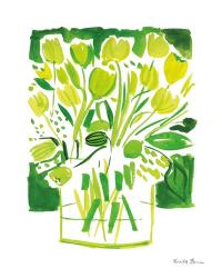 Lemon Green Tulips I | Obraz na stenu