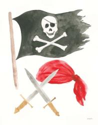 Pirates II on White | Obraz na stenu