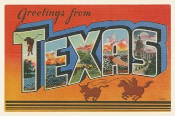 Greetings from Texas v2 | Obraz na stenu