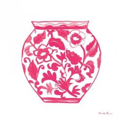 Chinoiserie I Pink | Obraz na stenu