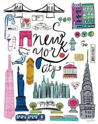 Travel NYC White | Obraz na stenu