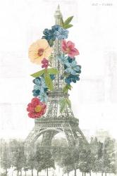 Floral Eiffel Tower | Obraz na stenu