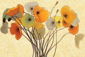 Pumpkin Poppies I | Obraz na stenu