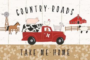 Country Roads I | Obraz na stenu