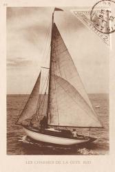 Vintage Sailing II Sepia | Obraz na stenu