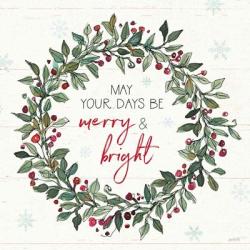 Holiday on the Farm IX Merry and Bright | Obraz na stenu