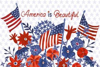 America the Beautiful I | Obraz na stenu