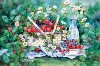 Strawberry Picnic | Obraz na stenu