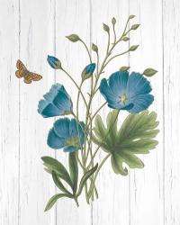 Botanical Bouquet on Wood III | Obraz na stenu