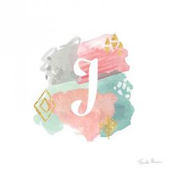 Abstract Monogram J | Obraz na stenu