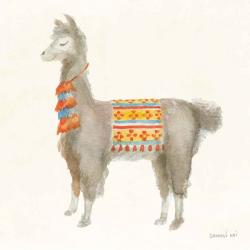Festive Llama II | Obraz na stenu