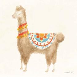 Festive Llama IV | Obraz na stenu