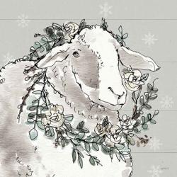 Modern Farmhouse XIII Snowflakes | Obraz na stenu