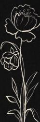 Black Floral II Crop | Obraz na stenu