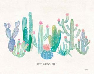 Bohemian Cactus I Love | Obraz na stenu