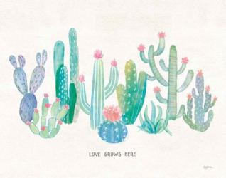 Bohemian Cactus I Love | Obraz na stenu