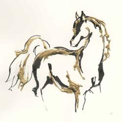 Golden Horse VIII | Obraz na stenu