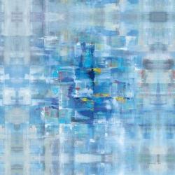 Abstract Squares Blue | Obraz na stenu