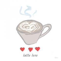 Latte Love | Obraz na stenu