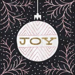 Jolly Holiday Ornaments Joy Metallic | Obraz na stenu