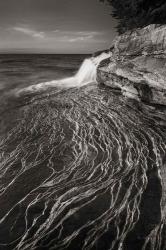 Pictured Rocks Michigan I BW | Obraz na stenu